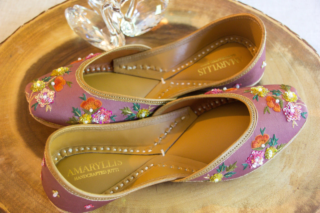 Onion Pink Jutti Alyssa