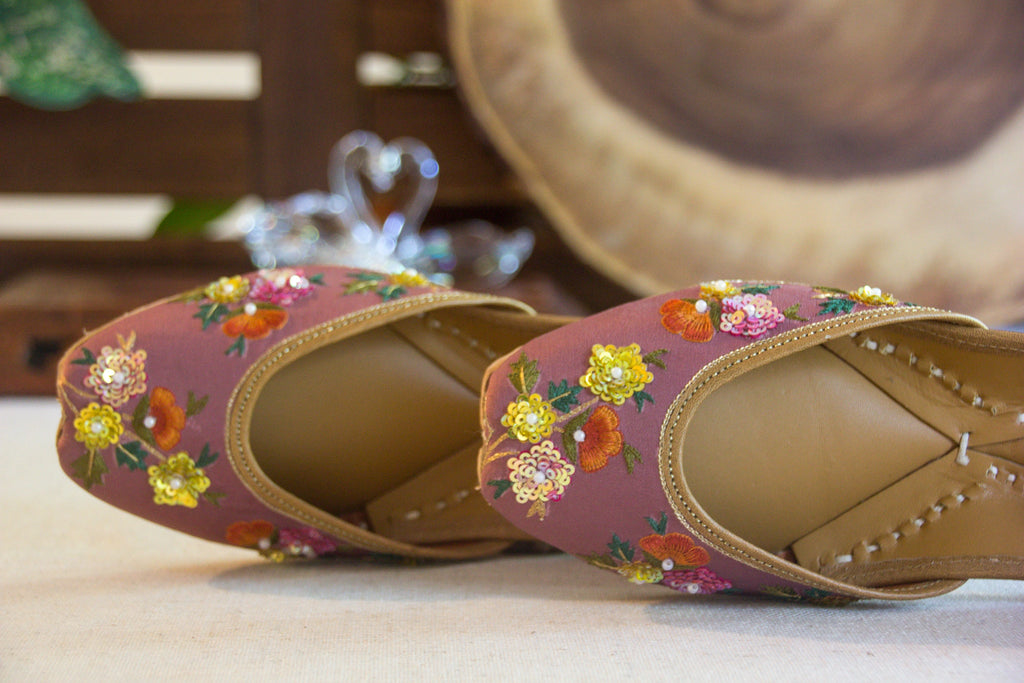Onion Pink Jutti Alyssa