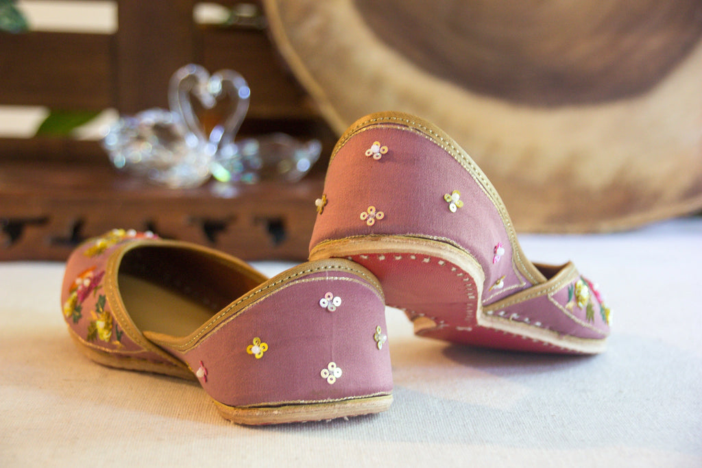 Onion Pink Jutti Alyssa