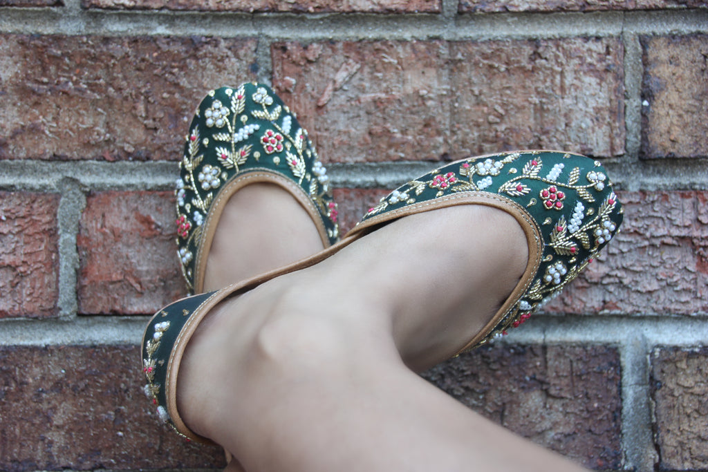 Dark Green Jutti Juniper